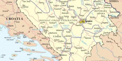 מפה של בוסניה